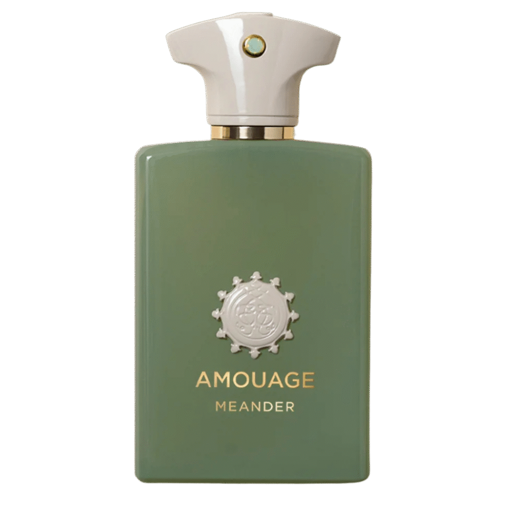 Amouage Meander Eau de Parfum – Parfum de niche boisé, épicé et élégant disponible sur Olfactis.ma