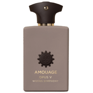 Amouage Opus V Woods Symphony Eau de Parfum – Parfum de niche boisé et élégant disponible sur Olfactis.ma