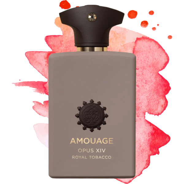 Amouage Opus XIV Royal Tobacco Eau de Parfum – Parfum de niche tabacé et élégant disponible sur Olfactis.ma
