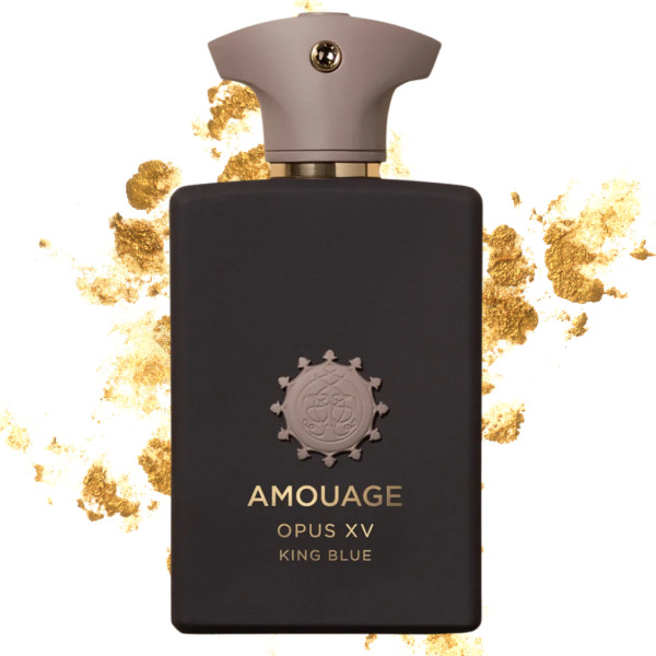 Amouage Opus XV King Blue Eau de Parfum – Parfum de niche élégant et puissant disponible sur Olfactis.ma